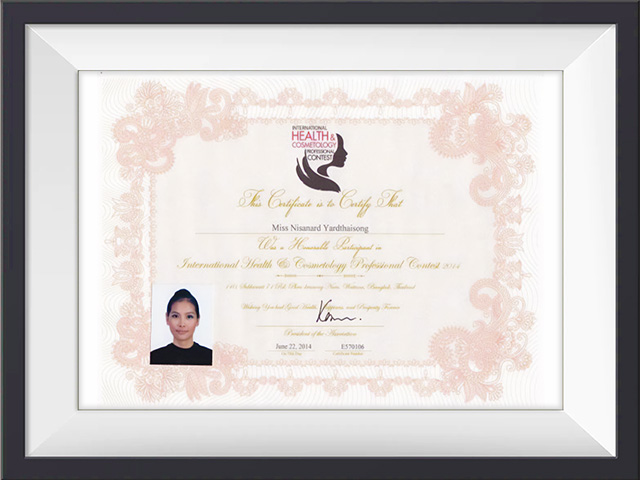ร่วมแข่งขันสักคิ้วแผ่นหนัง งาน,🇹🇭 International Health & Cosmetology Professional Contest,