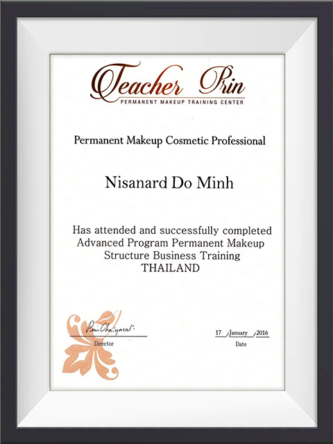 “Advanced Program Permanent Makeup Structure Business Training”,🇹🇭 Teacher Prin, Permanent Makeup Training Center,