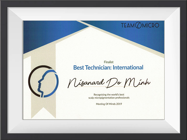 🏆 รางวัล Best International Technician (Finalist)เอเชียคนเดียวในกลุ่มIntenational,Team Micro, Meeting of Minds,London, UK