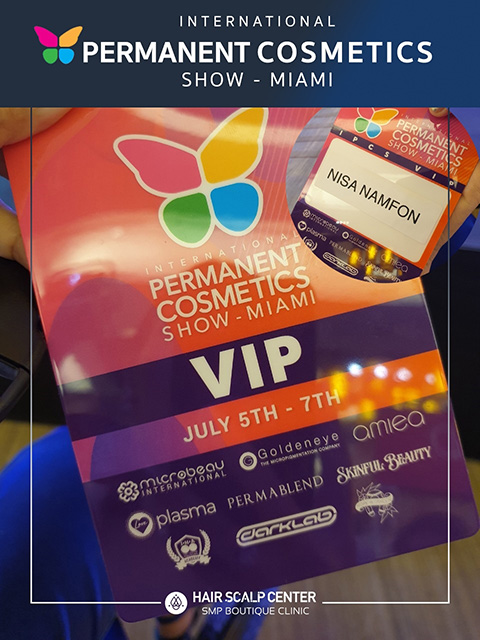 อาร์ทิสรับเชิญหนึ่งเดียวจากไทยและเป็นหนึ่งในสองคนจากเอเชียที่งานในไมอามี่,International Permanent Cosmetics Show (IPCS),Miami, USA