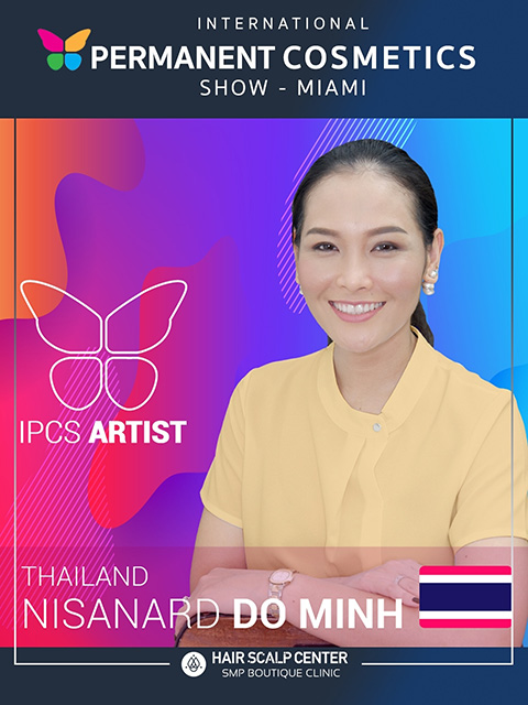 อาร์ทิสรับเชิญหนึ่งเดียวจากไทยและเป็นหนึ่งในสองคนจากเอเชียที่งานในไมอามี่,International Permanent Cosmetics Show (IPCS),Miami, USA