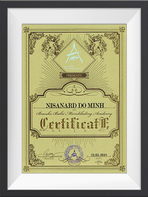 สอบผ่านเป็น PhiBrows Artist สักคิ้วลายเส้นของสถาบันอันหนึ่งของโลก,🌎 🇷🇸 PhiAcademy,