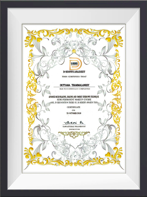 “Hair stroke” Technique,🇹🇭 D-Brows Bangkok Academy,