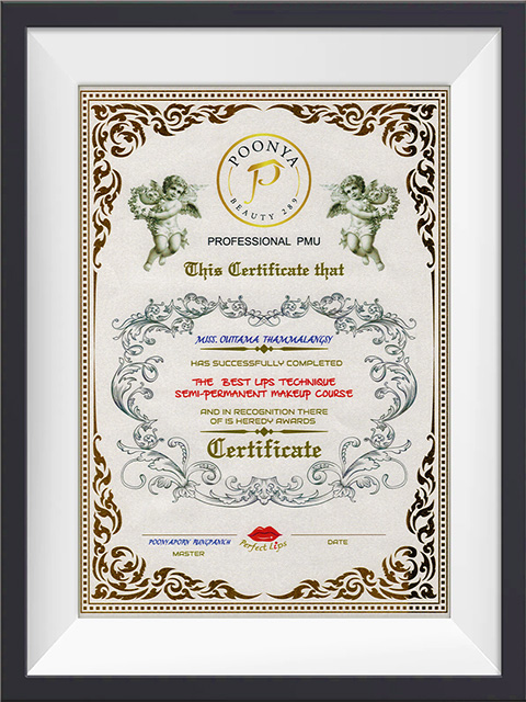 เทคนิคสักปาก“The Best Lips Technique”,🇹🇭 Poonya Academy By Dow,