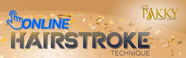 ออนไลน์คลาสเทคนิคสักคิ้วด้วยเครื่อง “Hairstroke technique” Online Master Class,🇹🇭 Pakky Eyebrow Academy,
