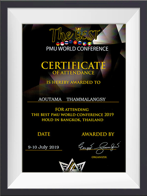งานสัมมนาโชว์เทคนิคจากอาร์ททิสนานาประเทศ “The Best PMU World Conference”,,