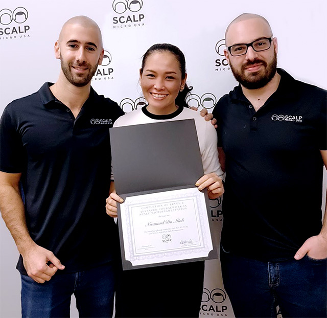คลาสสักไรผมขั้นสูง“Level 2 - Advanced Coursework in Scalp Micropigmentation”,Scalp Micro USA,🇺🇸 นิวยอร์กสหรัฐอเมริกา
