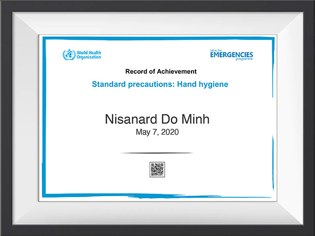 มาตรฐานการล้างมือที่ถูกต้อง“Standard Precautions: Hands Hygiene”
,🇺🇳 WHO,