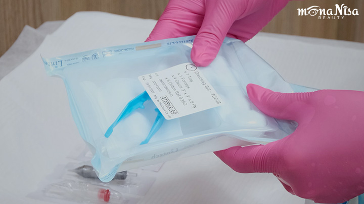 ชุดถาดทำความสะอาดแบบใช้แล้วทิ้ง | MonaNisa Beauty
