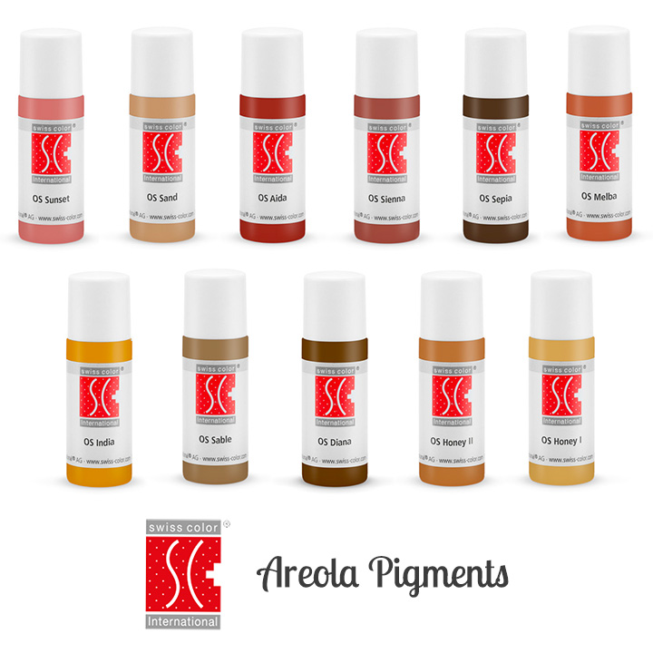 Swiss Color Areola pigments