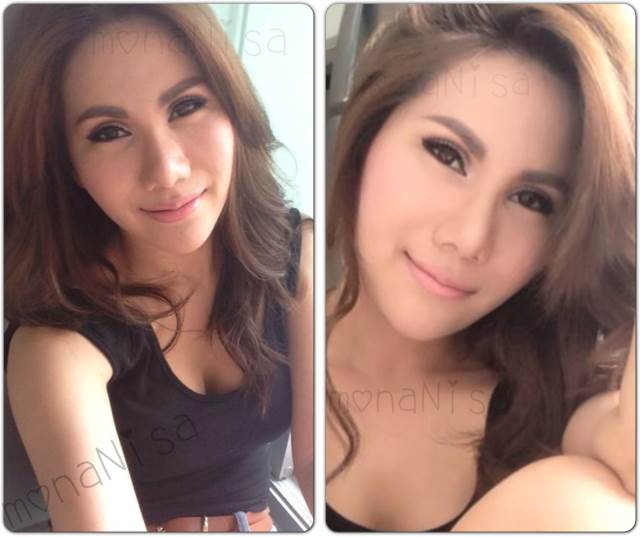 เพ้นท์คิ้วธรรมชาติหรือสไลด์