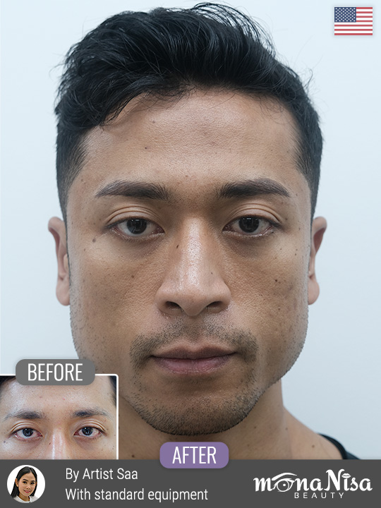 คิ้วสามมิติลายเส้น