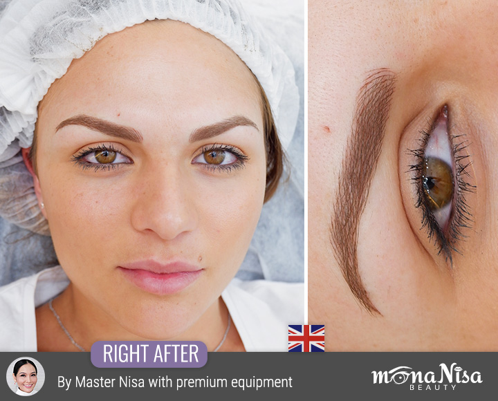 คิ้วสามมิติลายเส้น