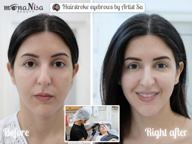 คิ้วสามมิติลายเส้น