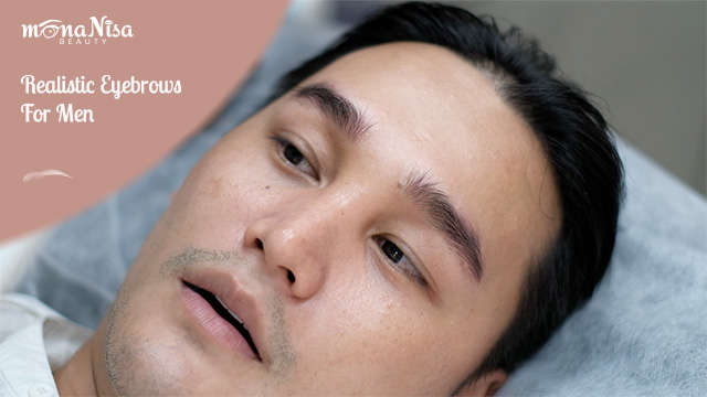 คิ้วเรียวลิสติกสำหรับผู้ชาย